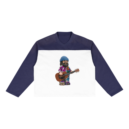 Jerry G LeGoo Sun Fade Color-Block T-Shirt