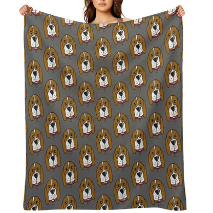 Beagle Rescue Victoria Merch! Throw Blanket