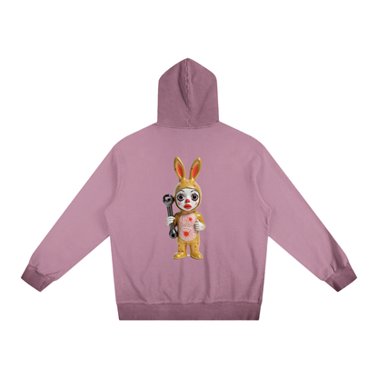 Ratchet Bunneez Ombre Stone Washed Colorpointed Hoodie