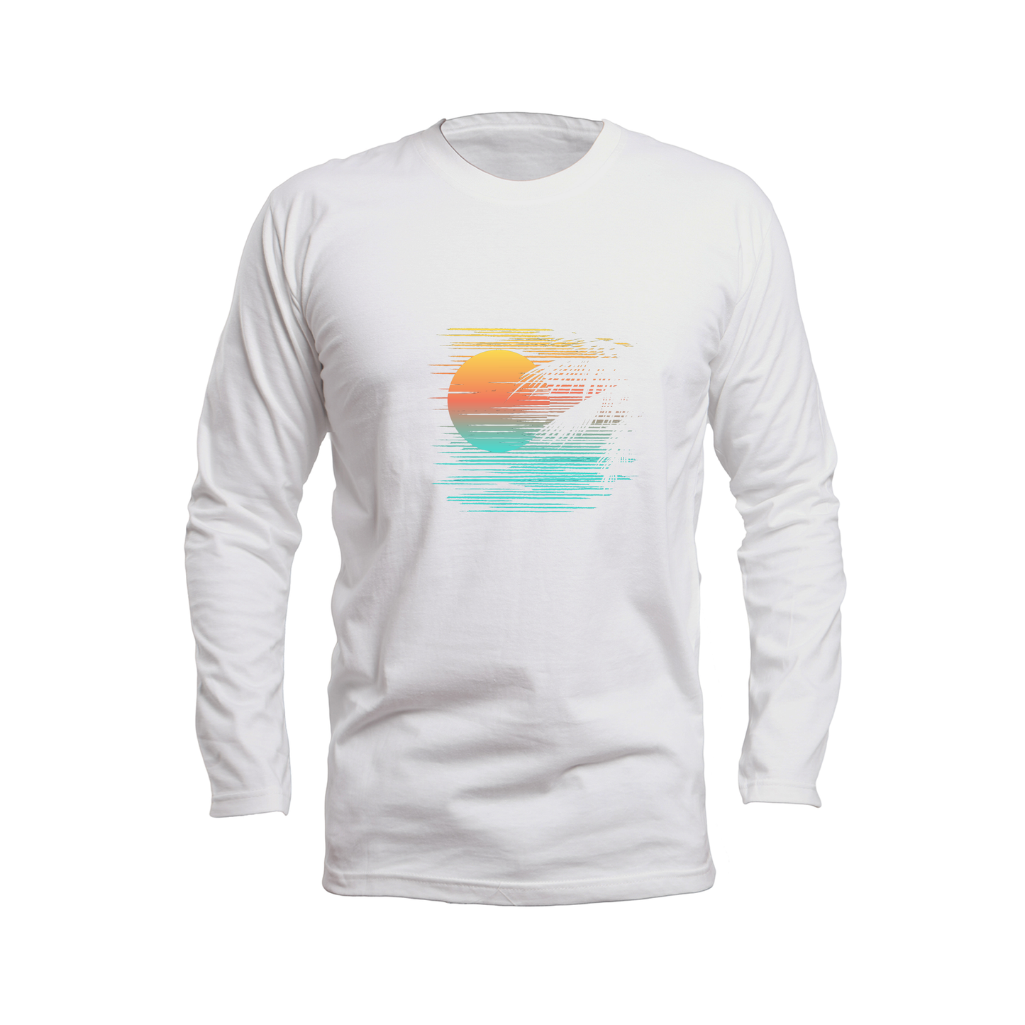 Sunset Palms Long Sleeve T-Shirt