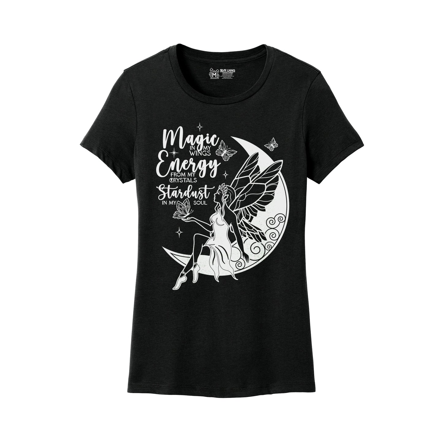 Energy of the Ether - Women’s T-Shirt Infused with Amethyst