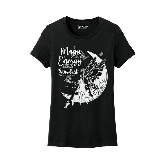 Energy of the Ether - Women’s T-Shirt Infused with Amethyst
