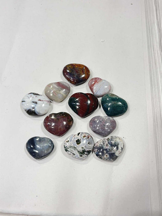 Fancy Jasper Pocket Heart