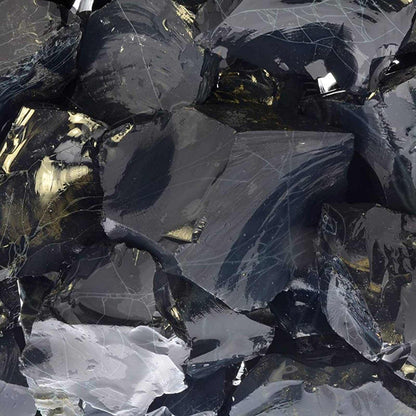Natural Spiderweb Obsidian – Raw Stone from Mexico