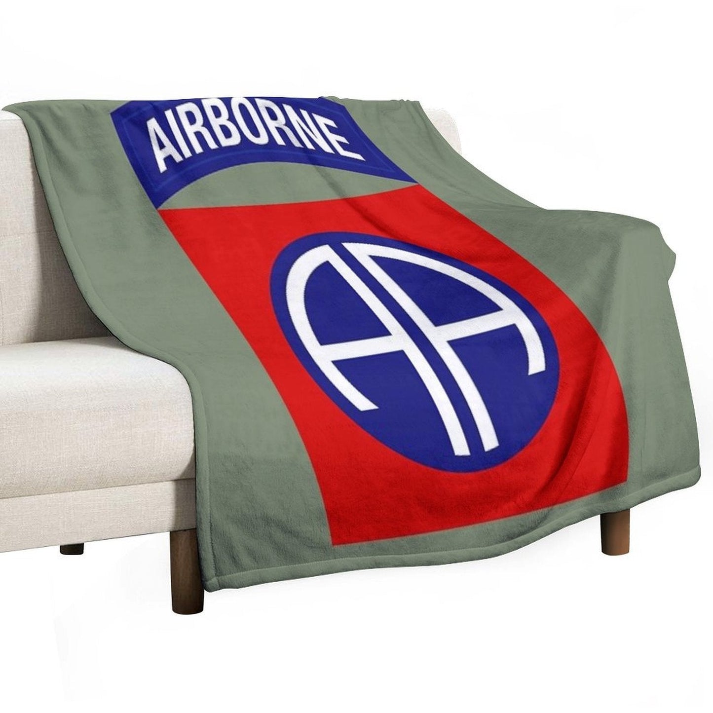 82nd Airborne Division (US Army) Throw Blanket