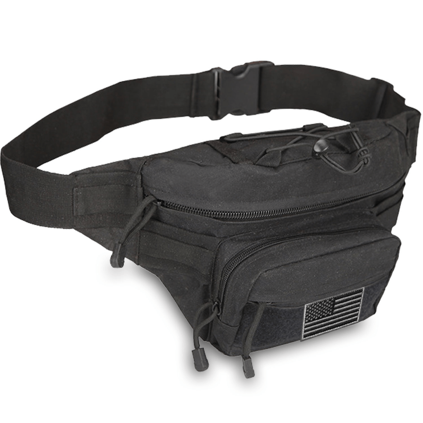 XGear Tactical Hunting Fanny Pack with USA Flag Patch