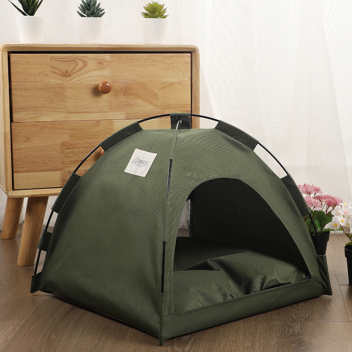 Foldable Cooling Tent Cat Bed