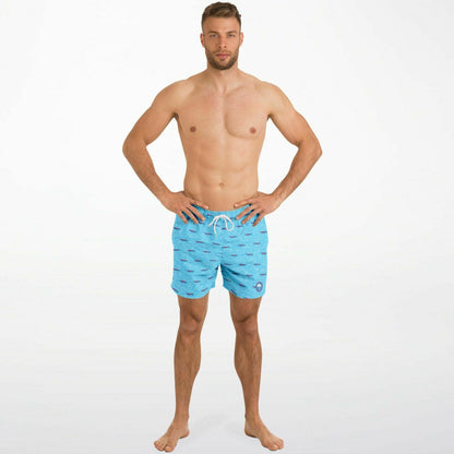 Rad Palm Fast Boats Swim Trunks