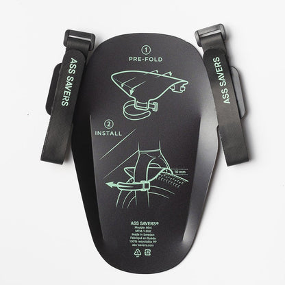 ASS SAVERS - Mudder Mini - Front Fender, 32-55mm - Triathlete Store