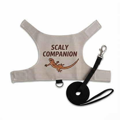 Adjustable Reptile Adventure Vest Harness & Leash Set
