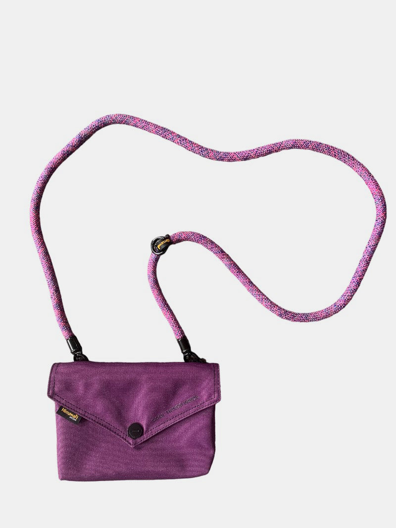 Himawari Solid Color Envelope Shape Crossbody Bag with Removable Strap #2