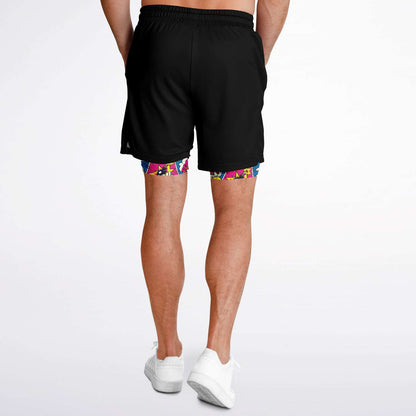Here Comes The Boom! Men's 2-in-1 Shorts