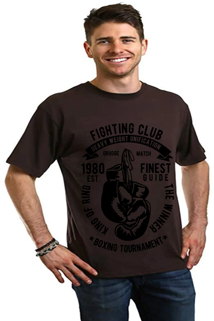 Fighting Club Men's Bamboo Viscose/Organic Cotton Short Sleeve Graphic T-Shirt
