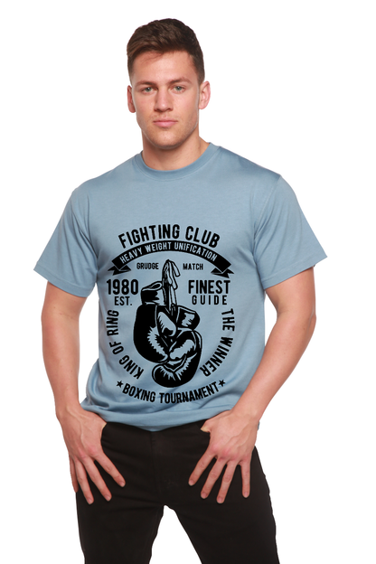 Fighting Club Men's Bamboo Viscose/Organic Cotton Short Sleeve Graphic T-Shirt