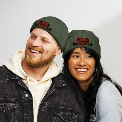 Acadia National Park Embroidered Beanie