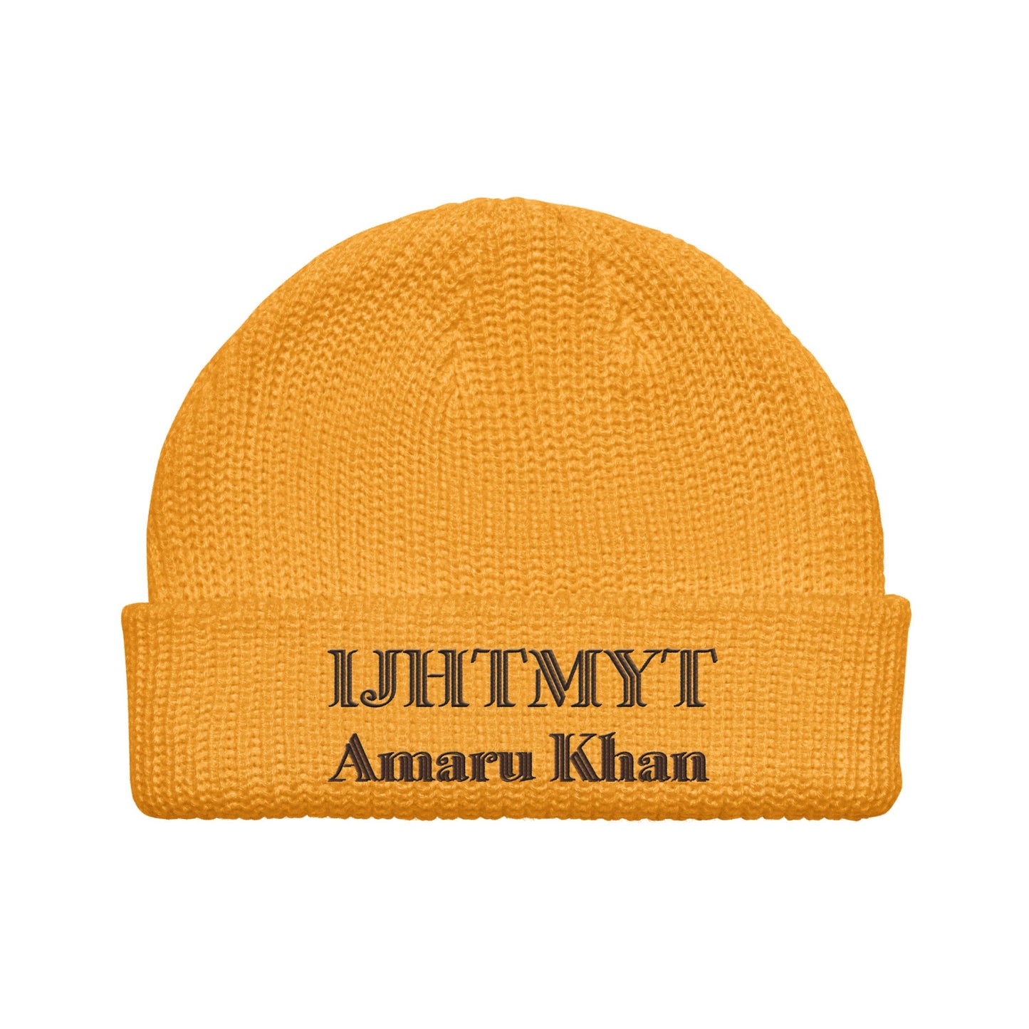 IJHTMYT Amaru Khan Fisherman beanie