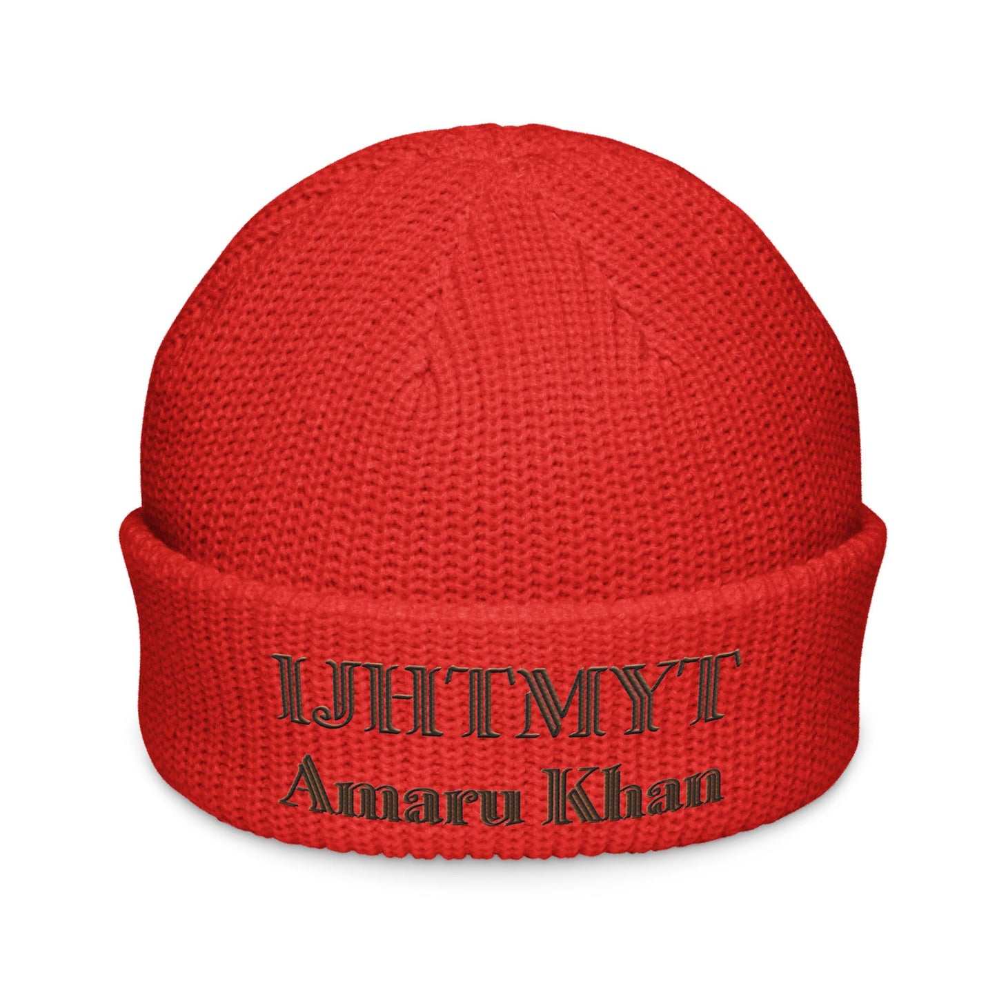 IJHTMYT Amaru Khan Fisherman beanie