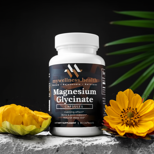 Pure Magnesium Glycinate 2500mg - High Absorption Sleep Support