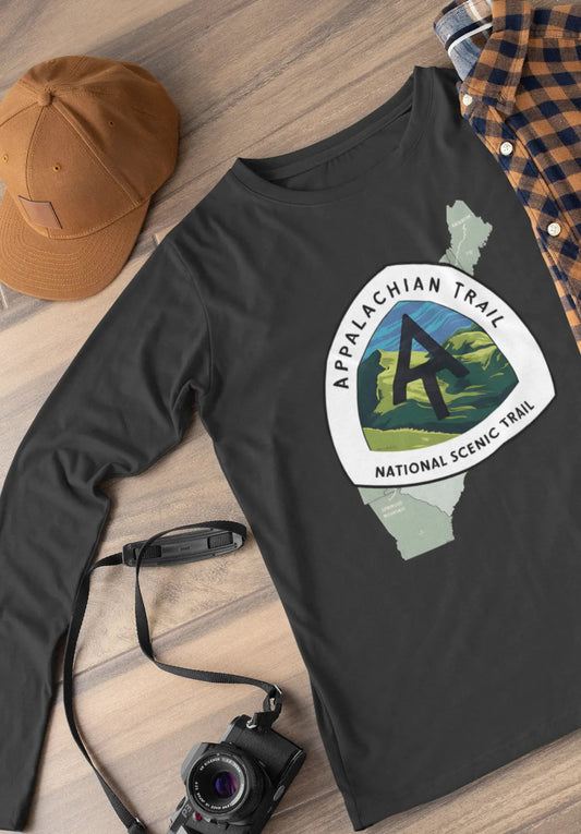 Appalachian National Scenic Trail Unisex Fit Long Sleeve T-shirt AT