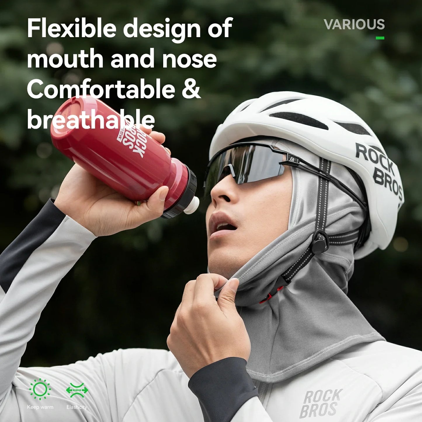 Thermochromic Fleece Balaclava Breathable Waterproof