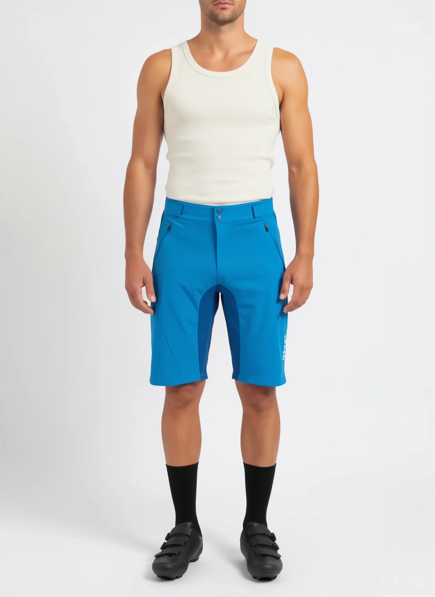 Flex MTB Trail Shorts — Soft-Shell Mountain Bike Shorts with Zip Pockets & Vents