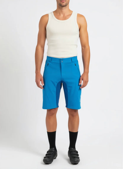Flex MTB Trail Shorts — Soft-Shell Mountain Bike Shorts with Zip Pockets & Vents