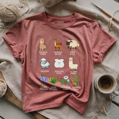 Flora Fauna Fiber T-shirt