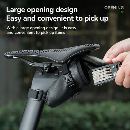 Sustainable Eco-Friendly Bike Rear Saddle Bag 0.2L
