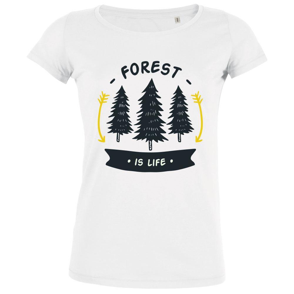 Forest Is Life Women's Organic Tee
