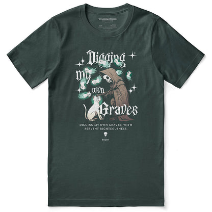 Digging My Own Graves Cat T-Shirt