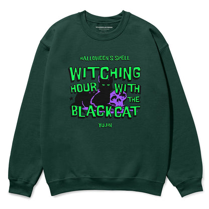Black Cat Spell Sweatshirt