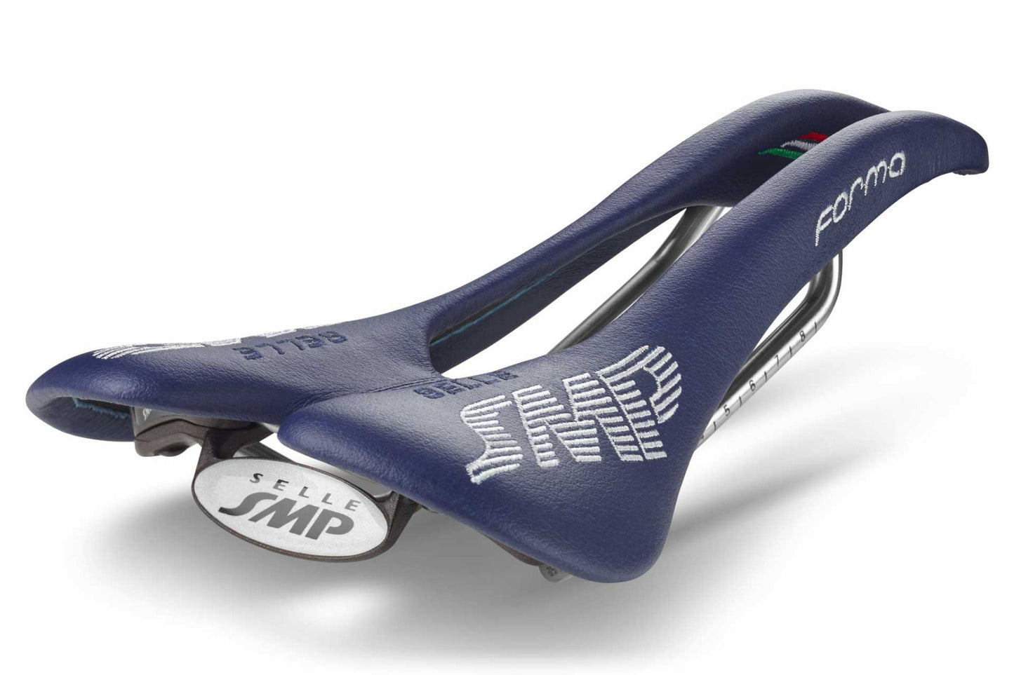 Selle SMP Forma Saddle with Steel Rails (Blue)