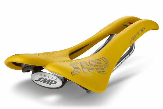 Selle SMP Forma Saddle with Steel Rails (Yellow)