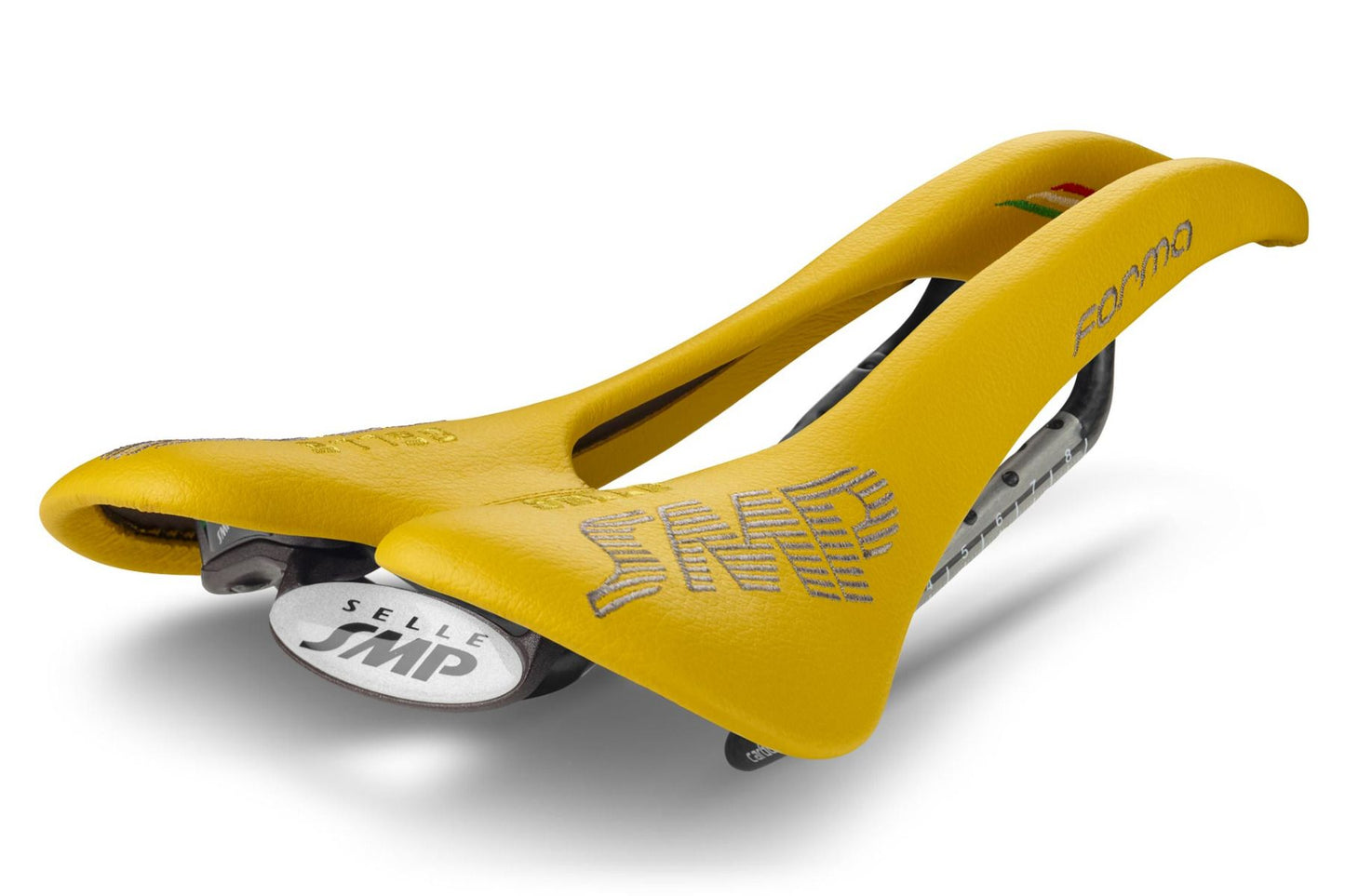 Selle SMP Forma Saddle with Carbon Rails (Yellow)
