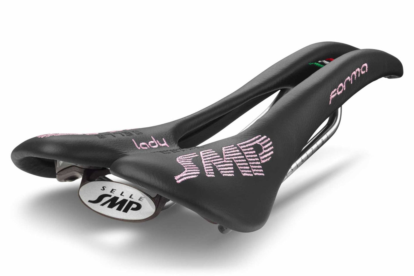 Selle SMP Forma Saddle with Steel Rails (Lady Black)
