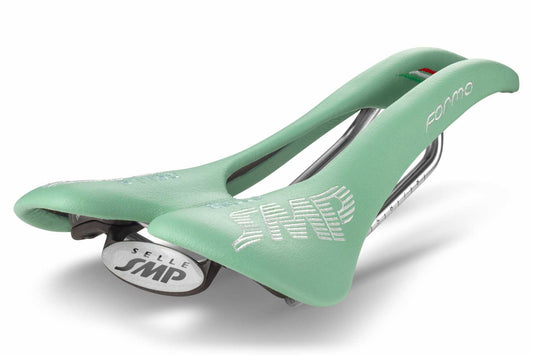 Selle SMP Forma Saddle with Steel Rails (Celeste)