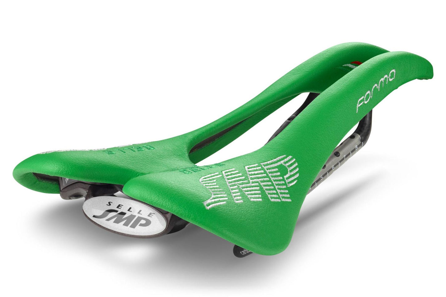 Selle SMP Forma Saddle with Carbon Rails (Green)