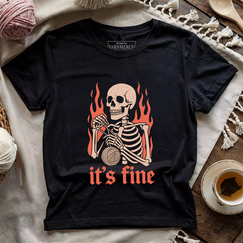 Frogging In Flame T-shirt