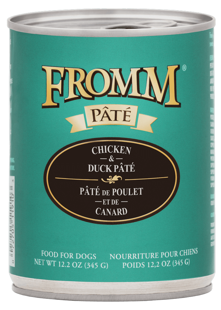 Fromm All Life Stages Chicken & Duck Pate Wet Dog Can (12.2oz)