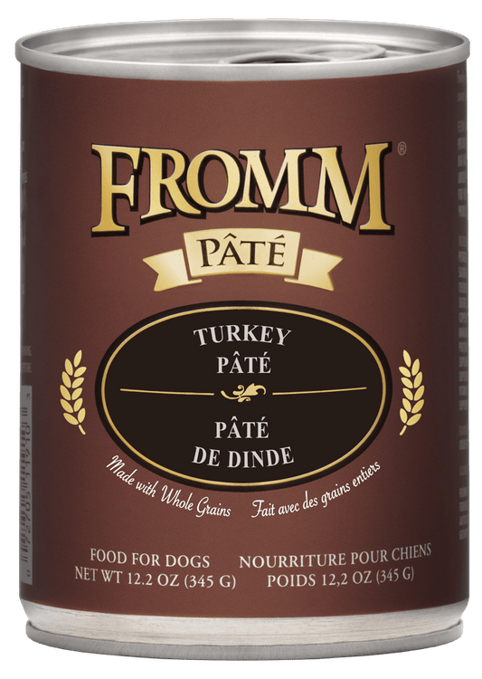 Fromm All Life Stages Turkey Pate Wet Dog Food (12.2oz)