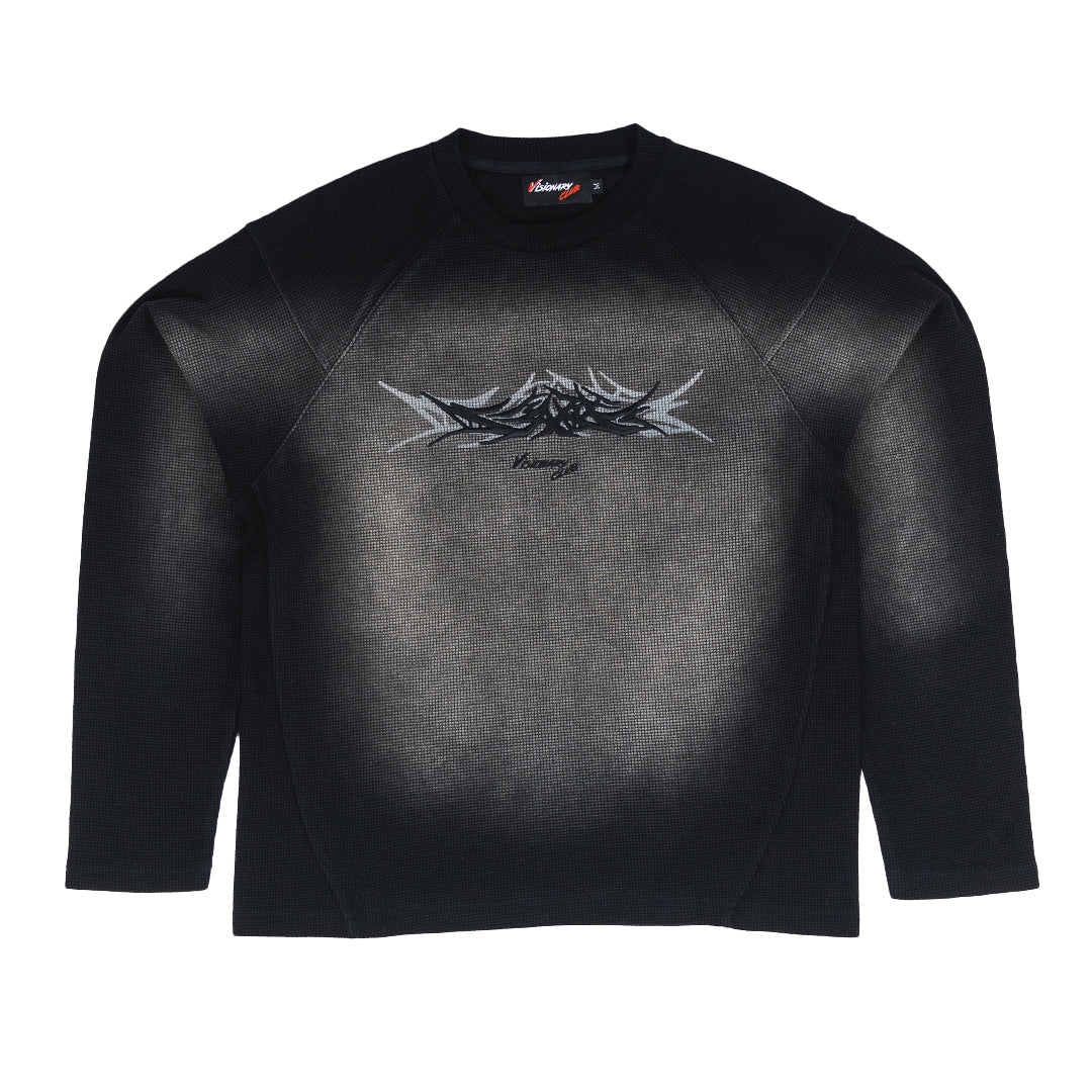 X-RAY THERMAL KNIT ( SHADOW BLACK )