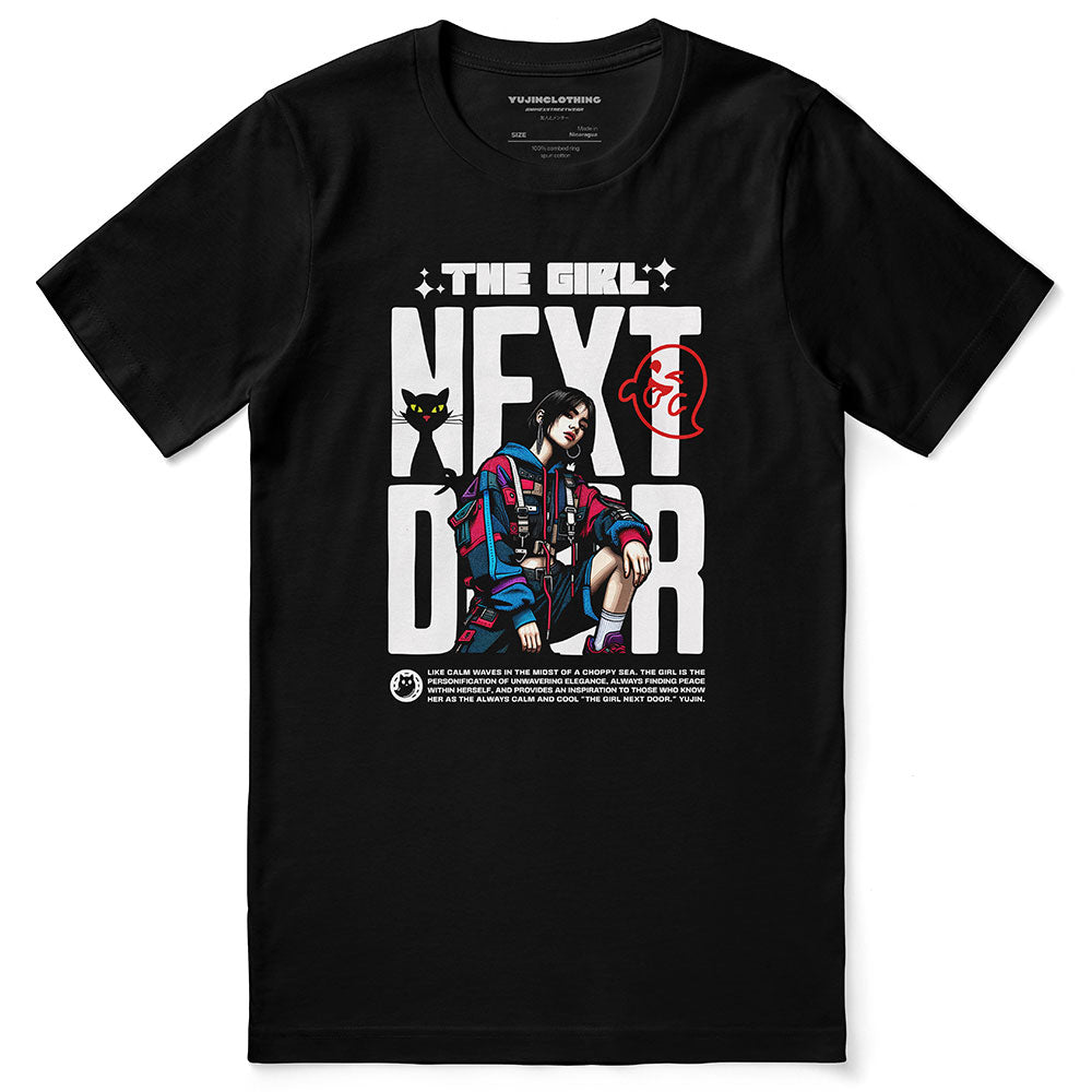 The Girl Next Door Cat T-Shirt