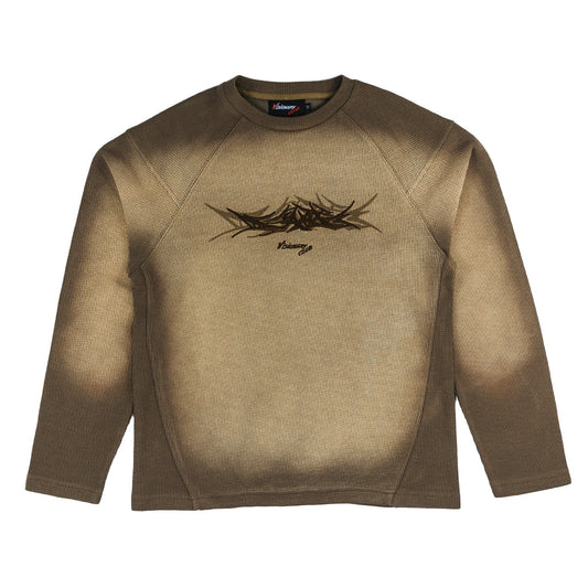 X-RAY THERMAL KNIT ( HONEY BROWN )