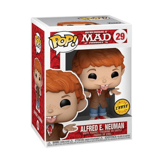 Funko Pop MAD: Alfred E. Neuman (Chase) 4-Inch Vinyl Figure #29