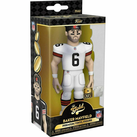 Funko Gold NFL: Baker Mayfield Browns Chase 5-Inch Vinyl Figure