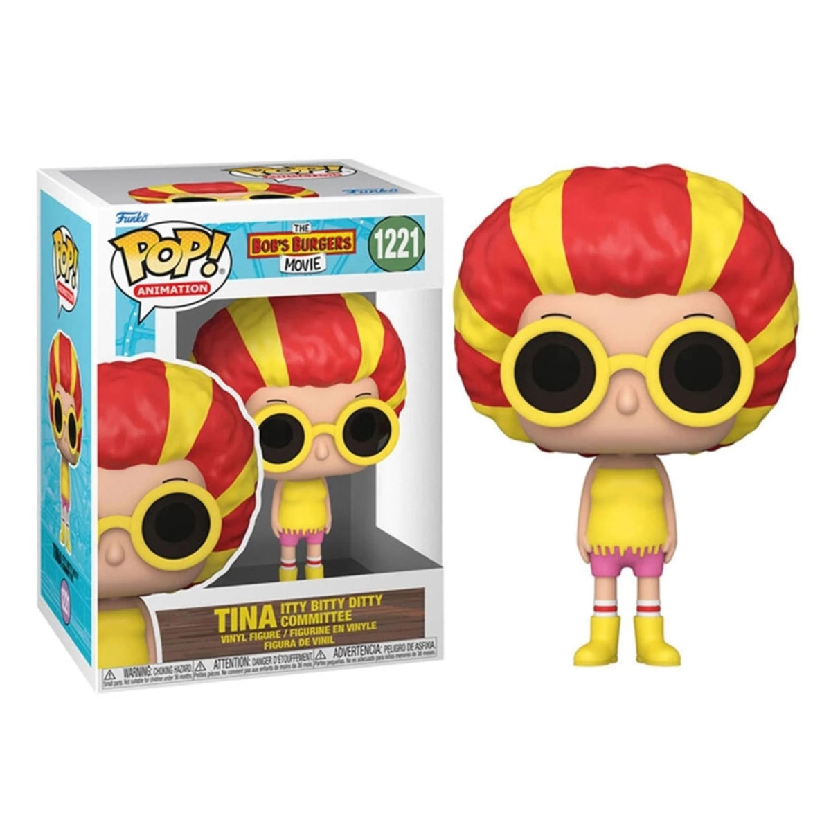 Funko Pop Bob's Burgers: Tina (Itty Bitty Ditty Committee) 4-Inch Vinyl Figure #1221