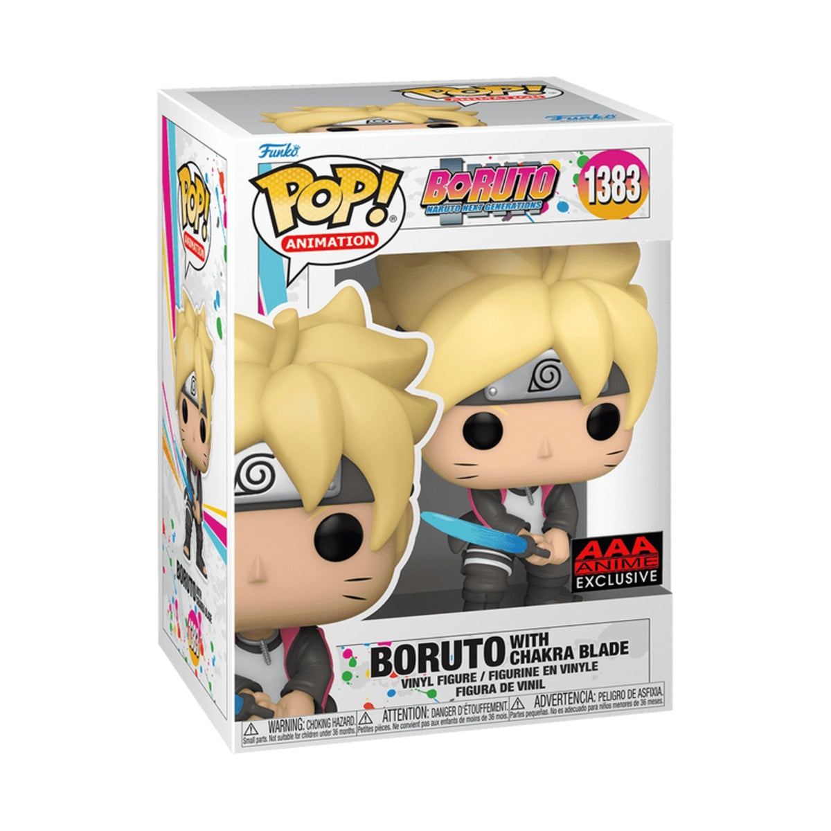 Funko Pop Boruto: Boruto with Chakra Blade 4-Inch Vinyl Figure #1383