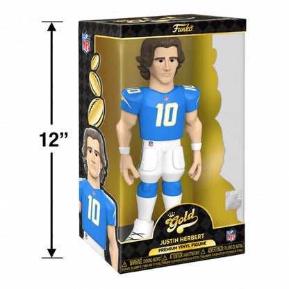 Funko Gold NFL: Justin Herbert LA Chargers 12-Inch Vinyl Figure