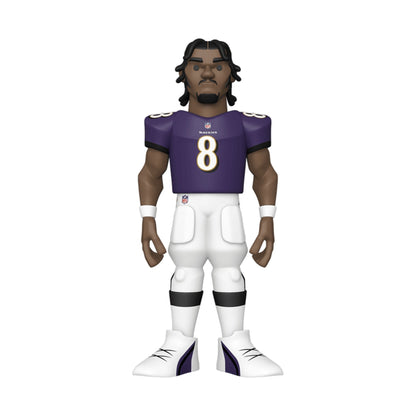 Funko Gold NFL: Lamar Jackson Baltimore Ravens 12-Inch Vinyl Figure