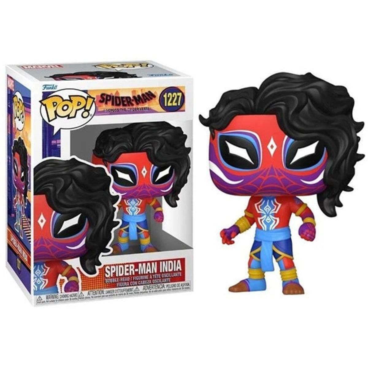 Funko Pop Across the Spider-Verse: Spider-Man India 4-Inch Vinyl Figure #1227